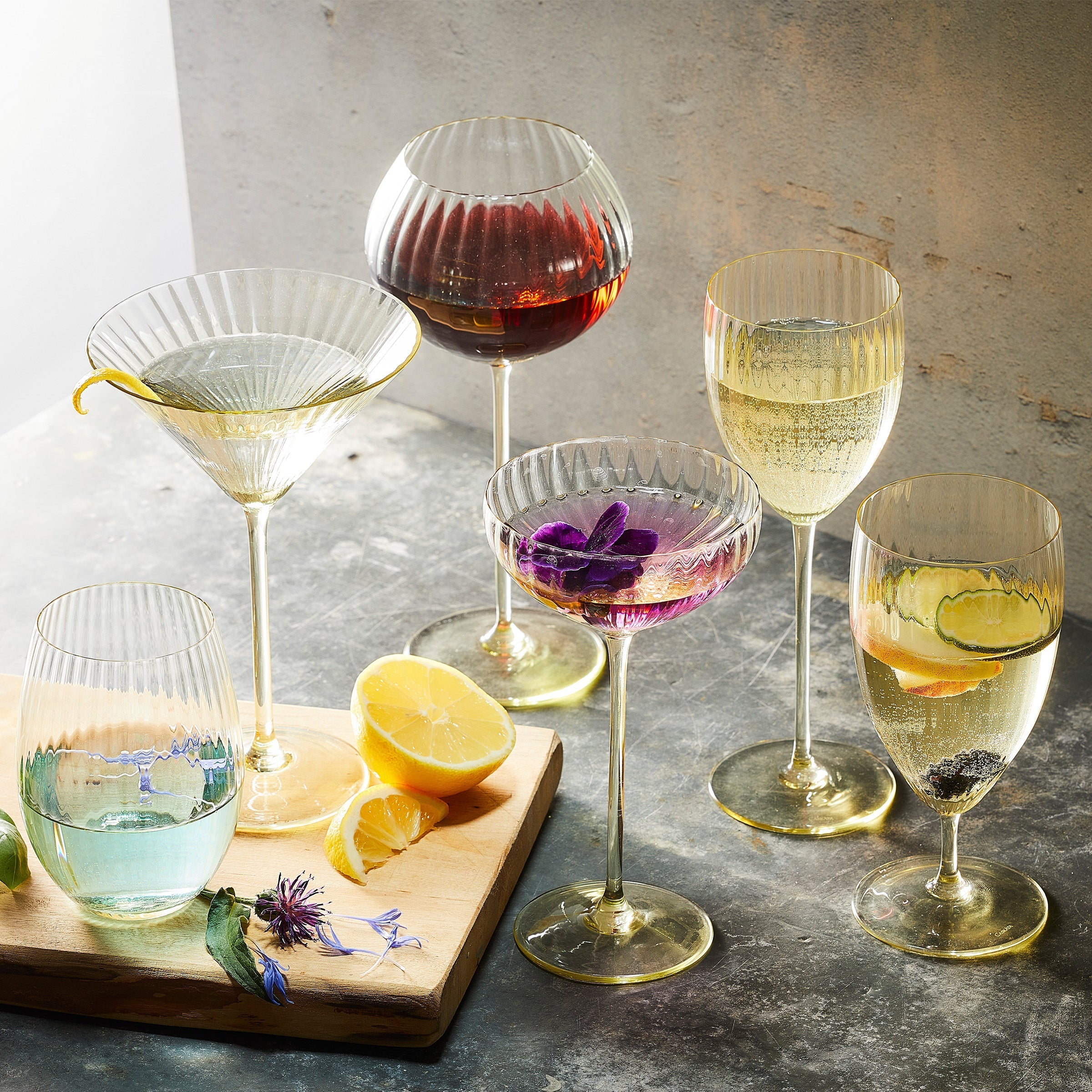 Quinn White Wine Glasses (Set of 2)