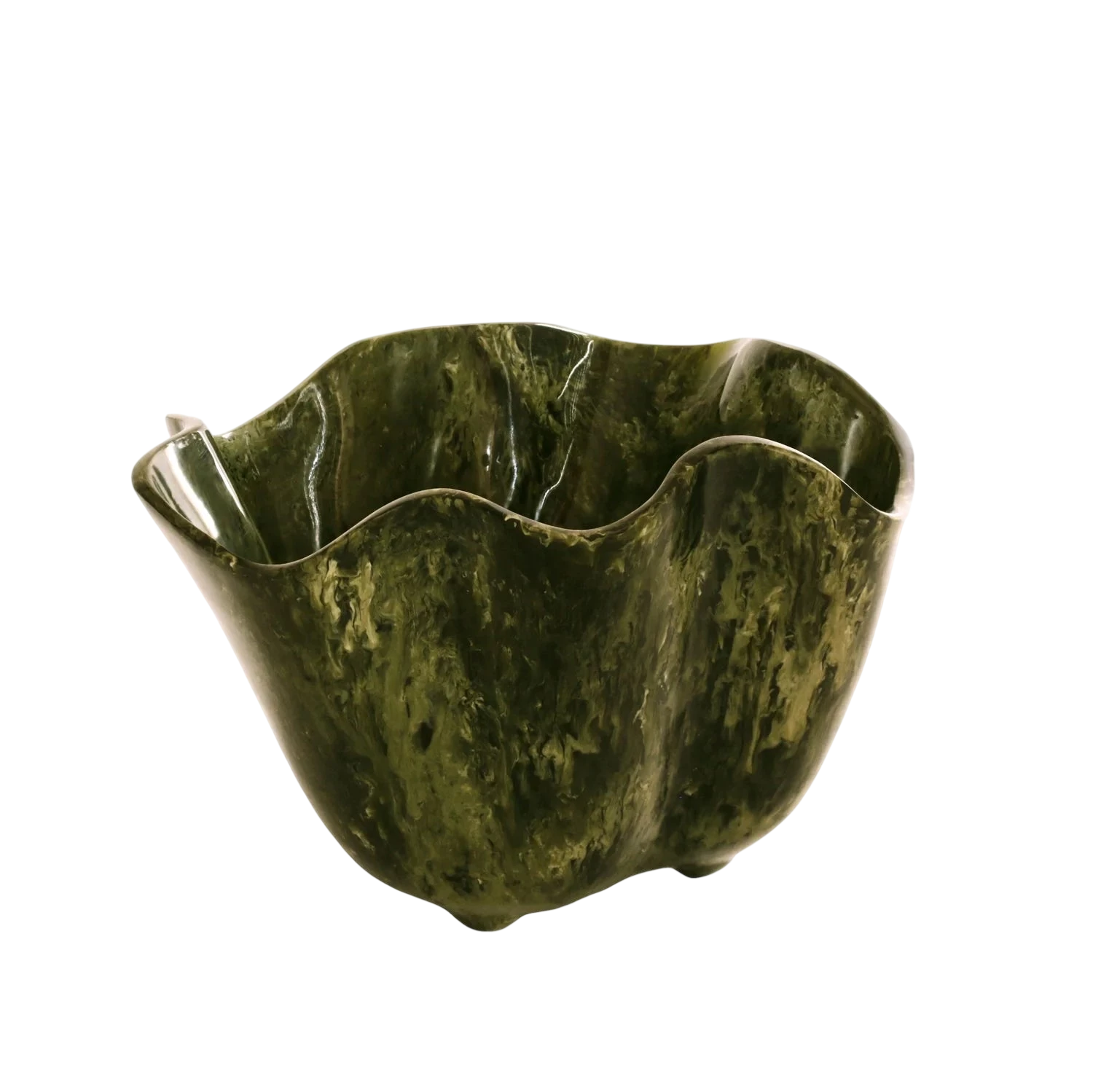 RESIN Malachite Ice Bucket (Green)