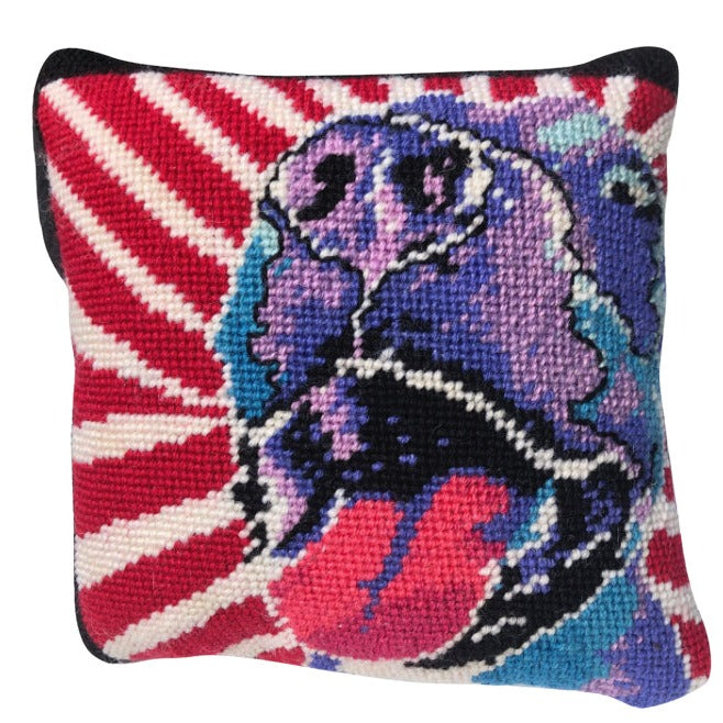 Custom Needlepoint Pillow - Pet Portrait