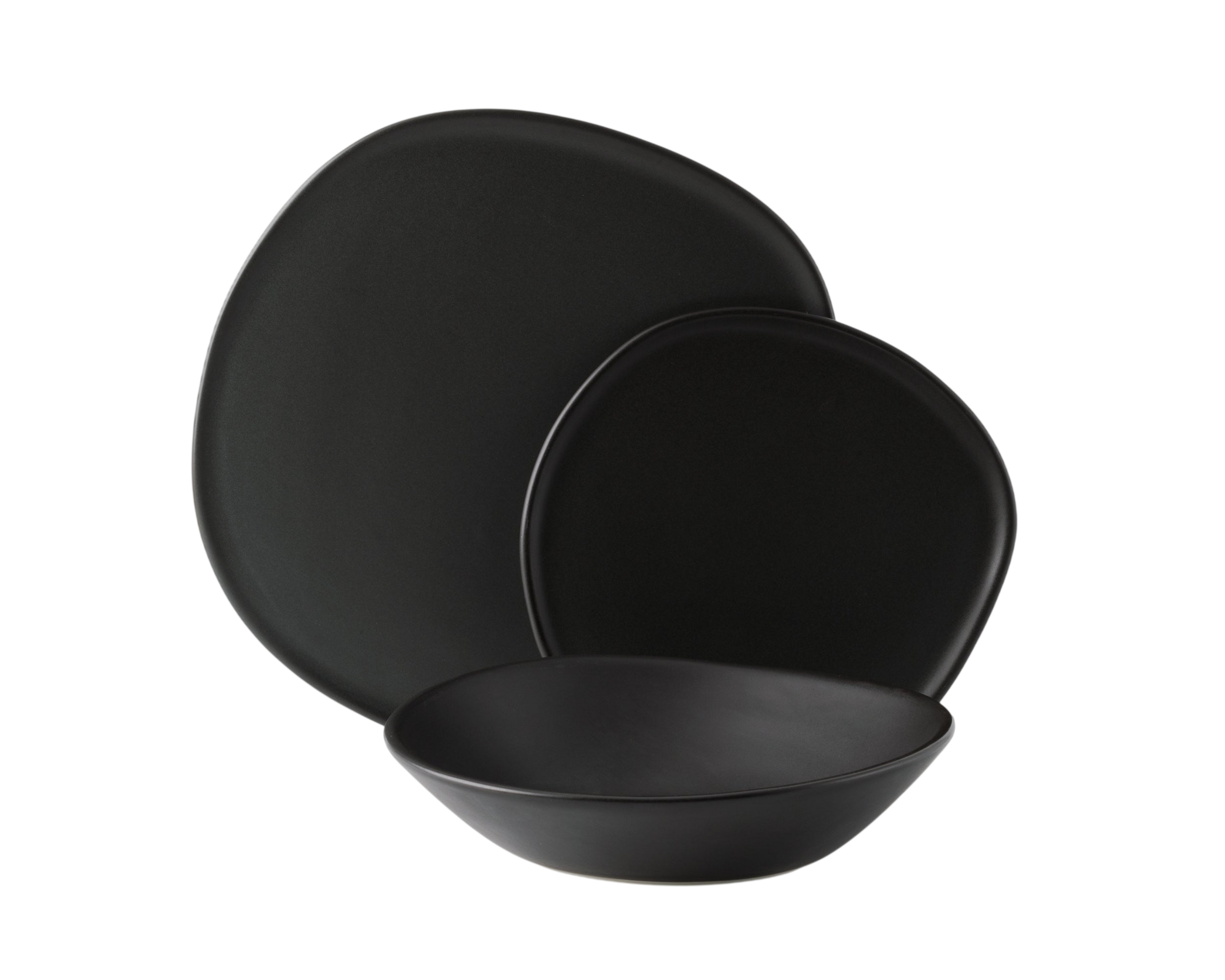 3 Piece Ripple Dinner Setting