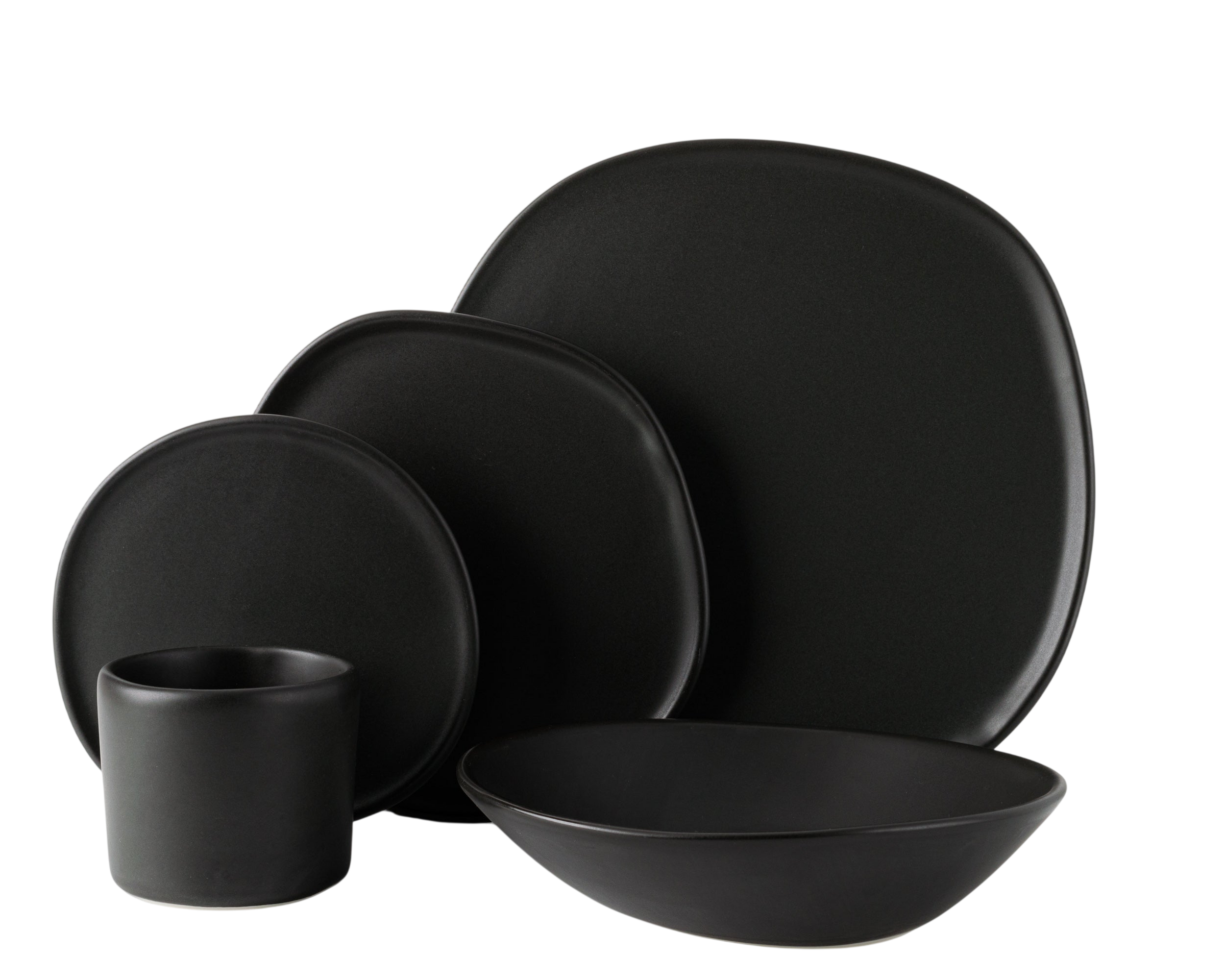 5 Piece Ripple Dinner Setting