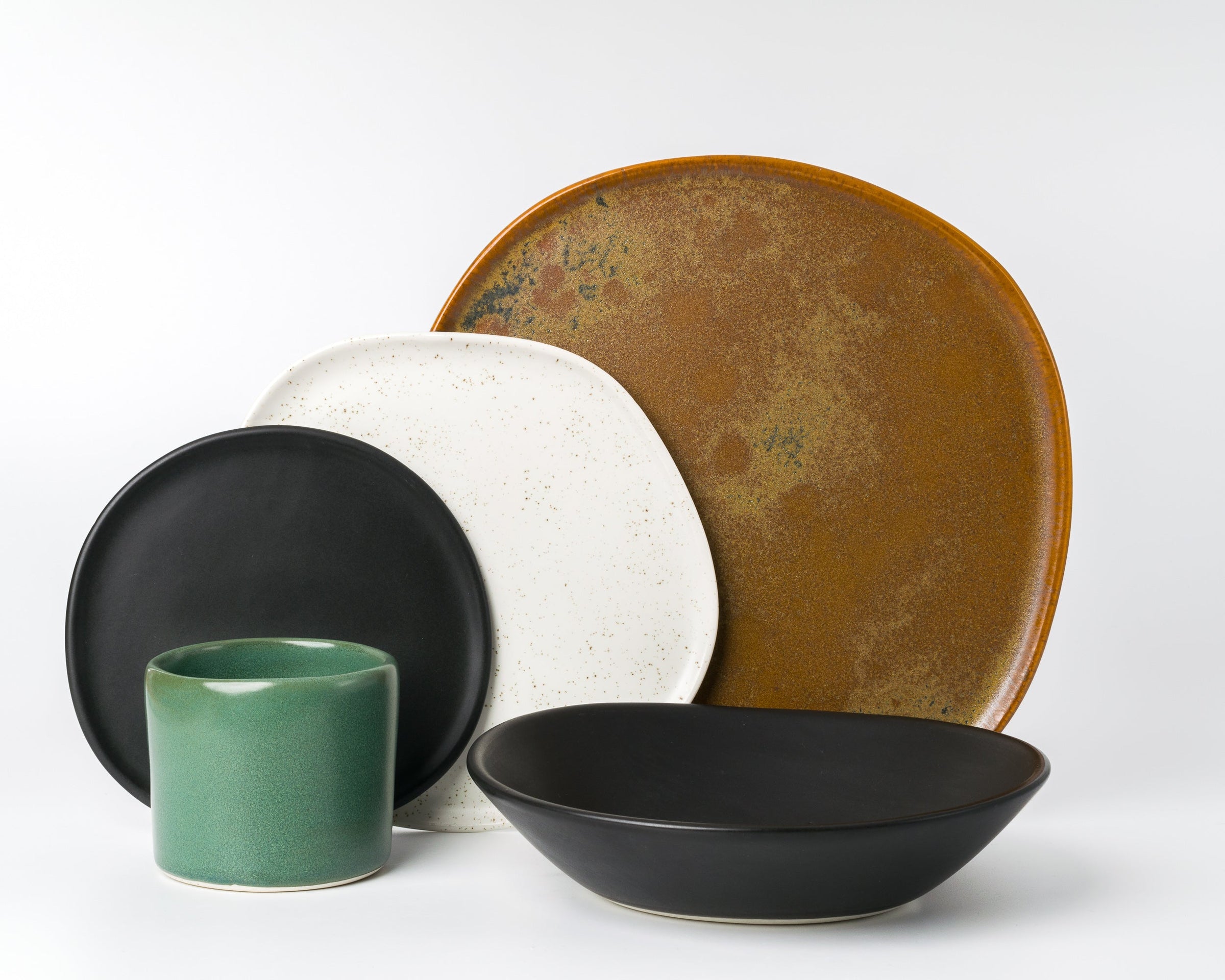 5 Piece Ripple Dinner Setting
