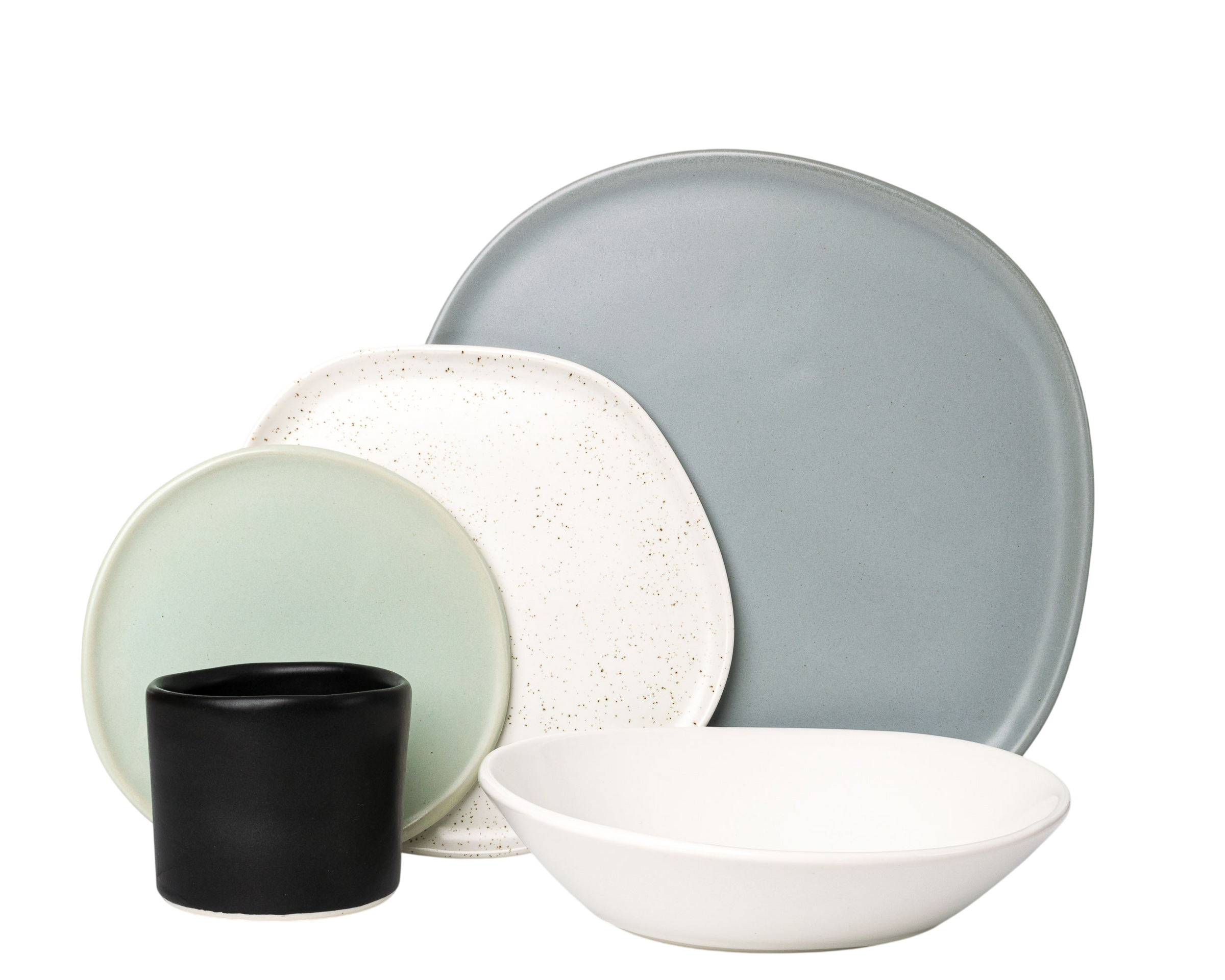 5 Piece Ripple Dinner Setting