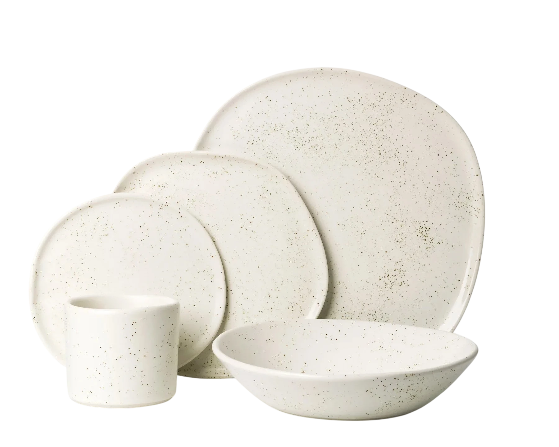 5 Piece Ripple Dinner Setting