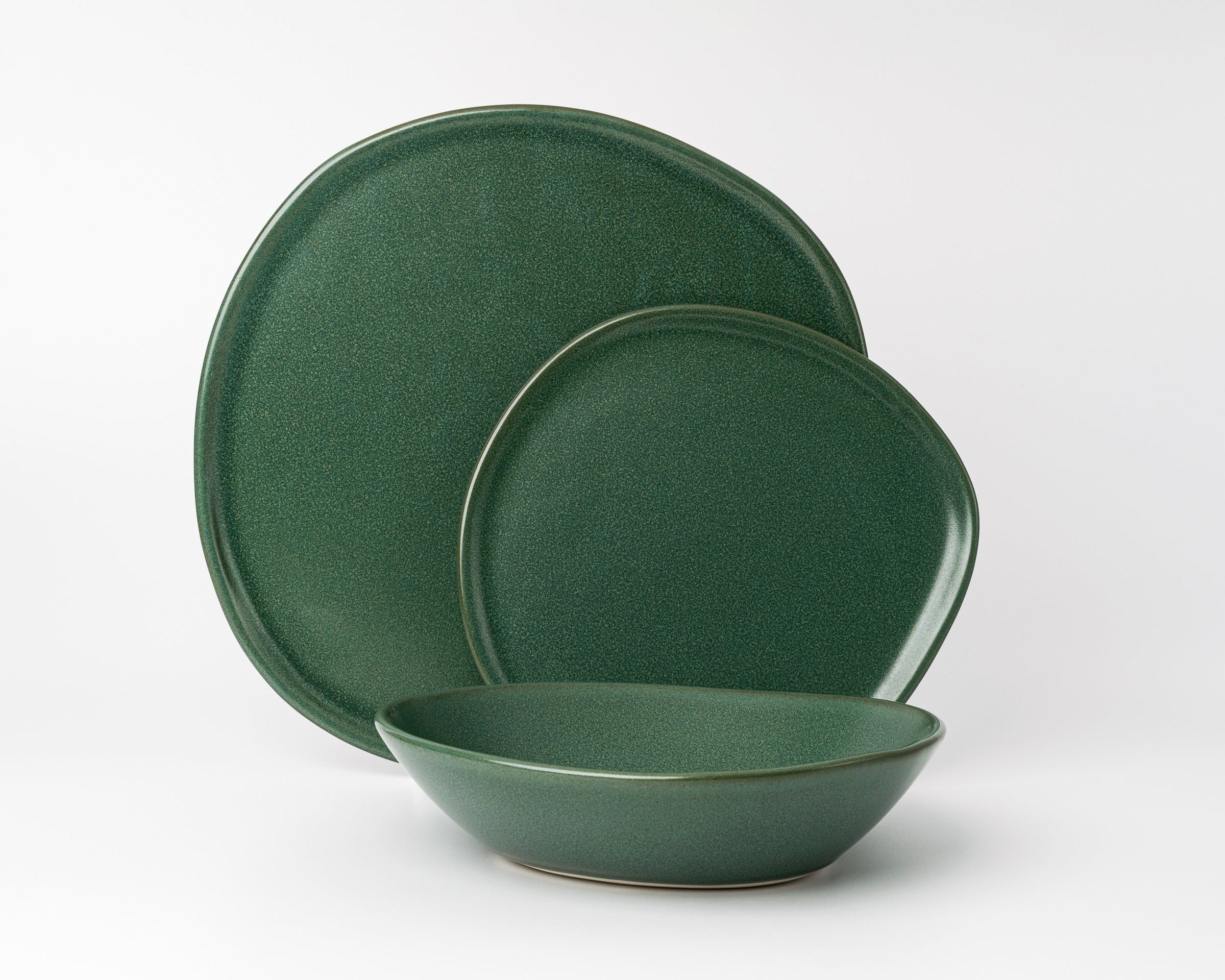 3 Piece Ripple Dinner Setting