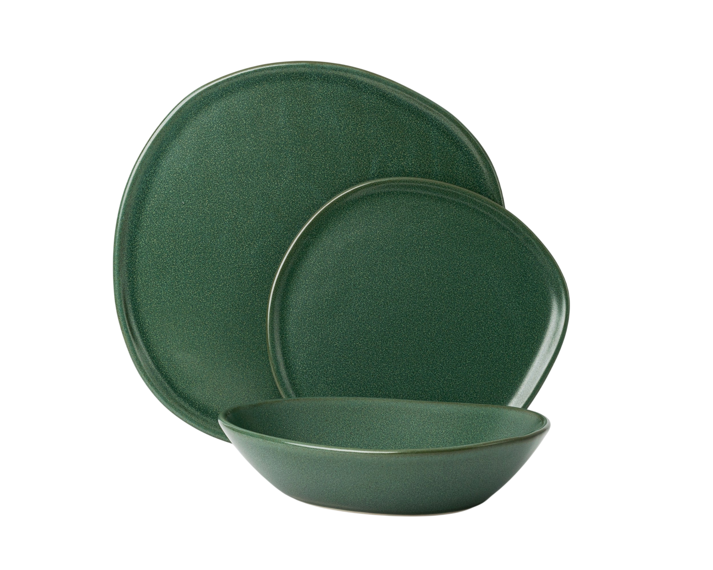 3 Piece Ripple Dinner Setting