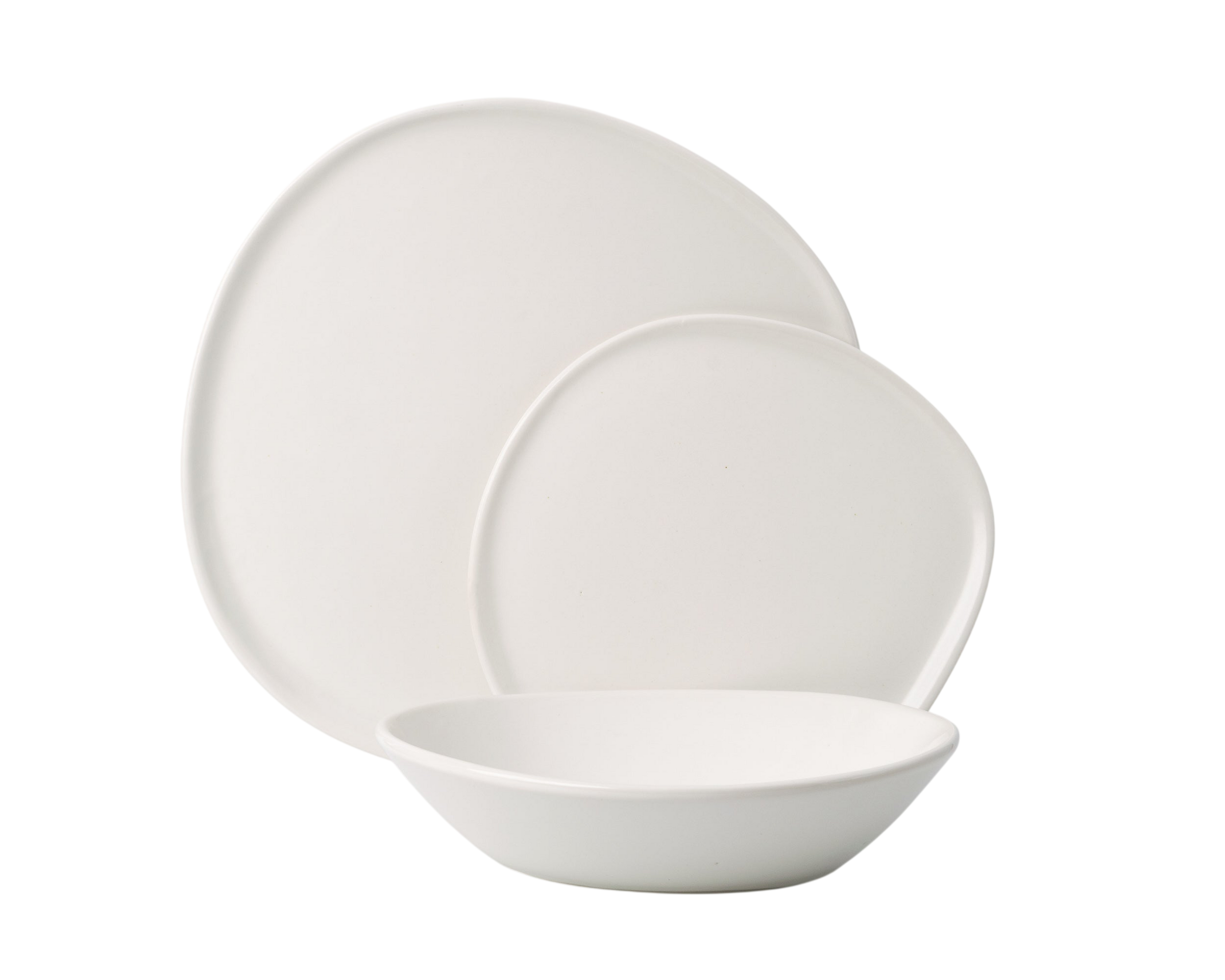 3 Piece Ripple Dinner Setting