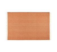 Silkeborg Uldspinderi Rømø Throw - Apricot Orange