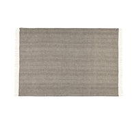 Silkeborg Uldspinderi Rømø Throw - Dark Nordic Grey