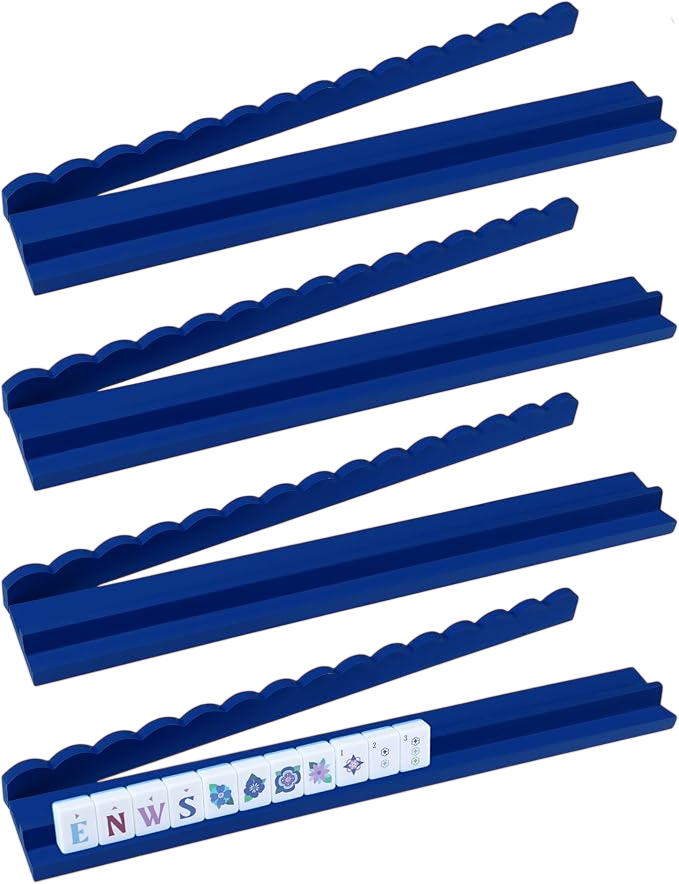 Wooden Racks with Scalloped Pushers - 20"