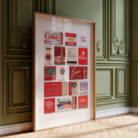 Red Collage Poster