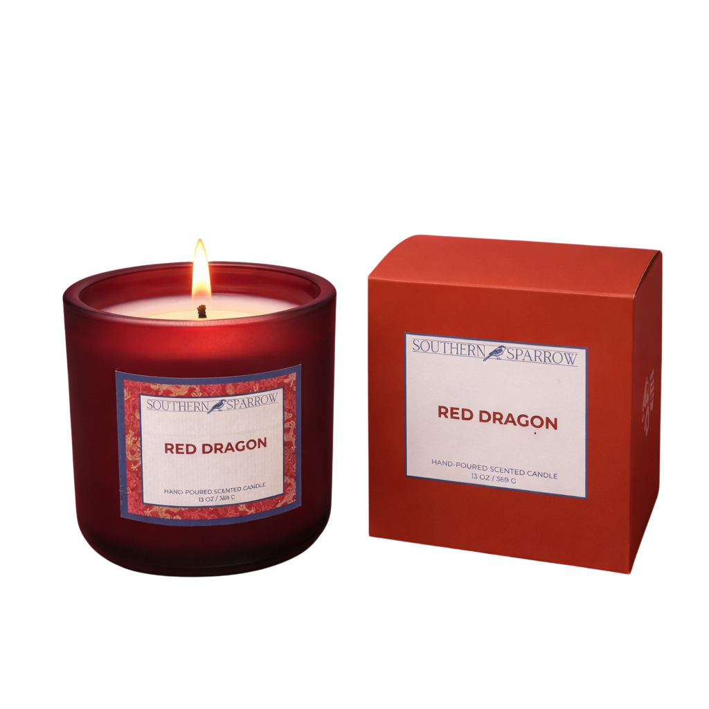 Red Dragon Candle