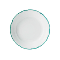 Reminiscence Coupe Plates - Green Galon (Set of 4)