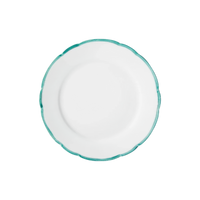 Reminiscence Dessert Plates - Green Galon (Set of 4)