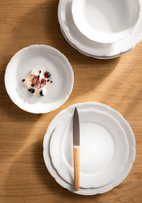 Reminiscence - Set of 4 White Dessert Plates