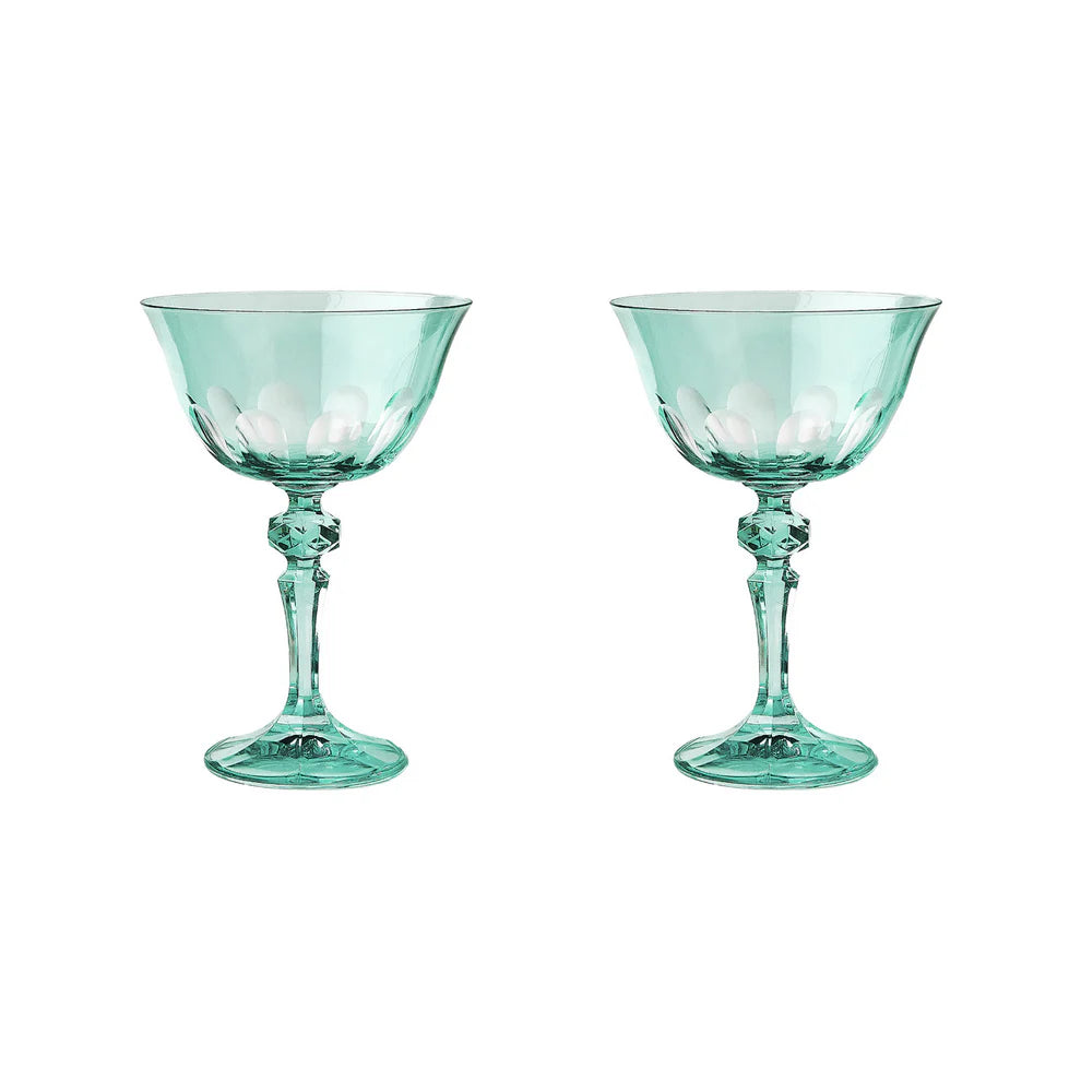 Rialto Glass Coupe (Set of 2)