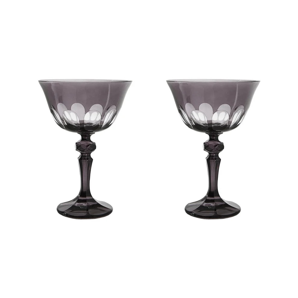 Rialto Glass Coupe (Set of 2)