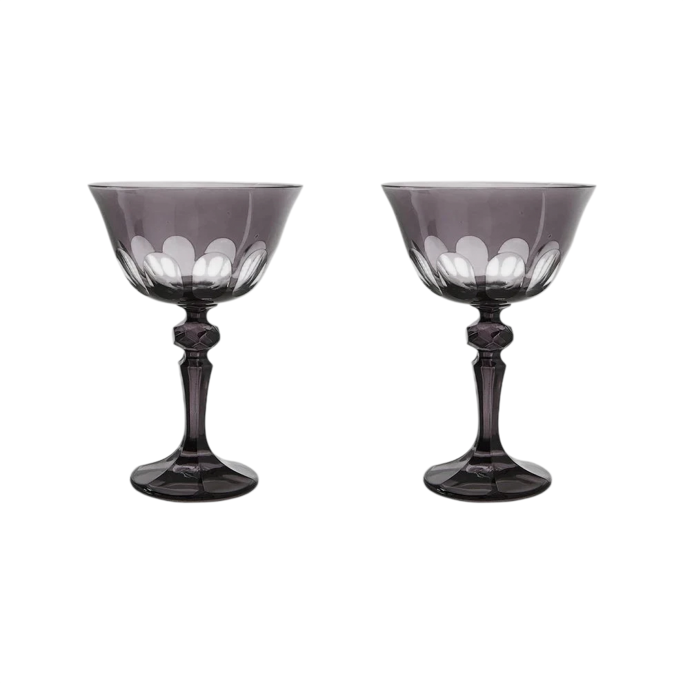 Rialto Glass Coupe (Set of 2)