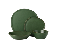 4 Piece Ripple Dinner Setting
