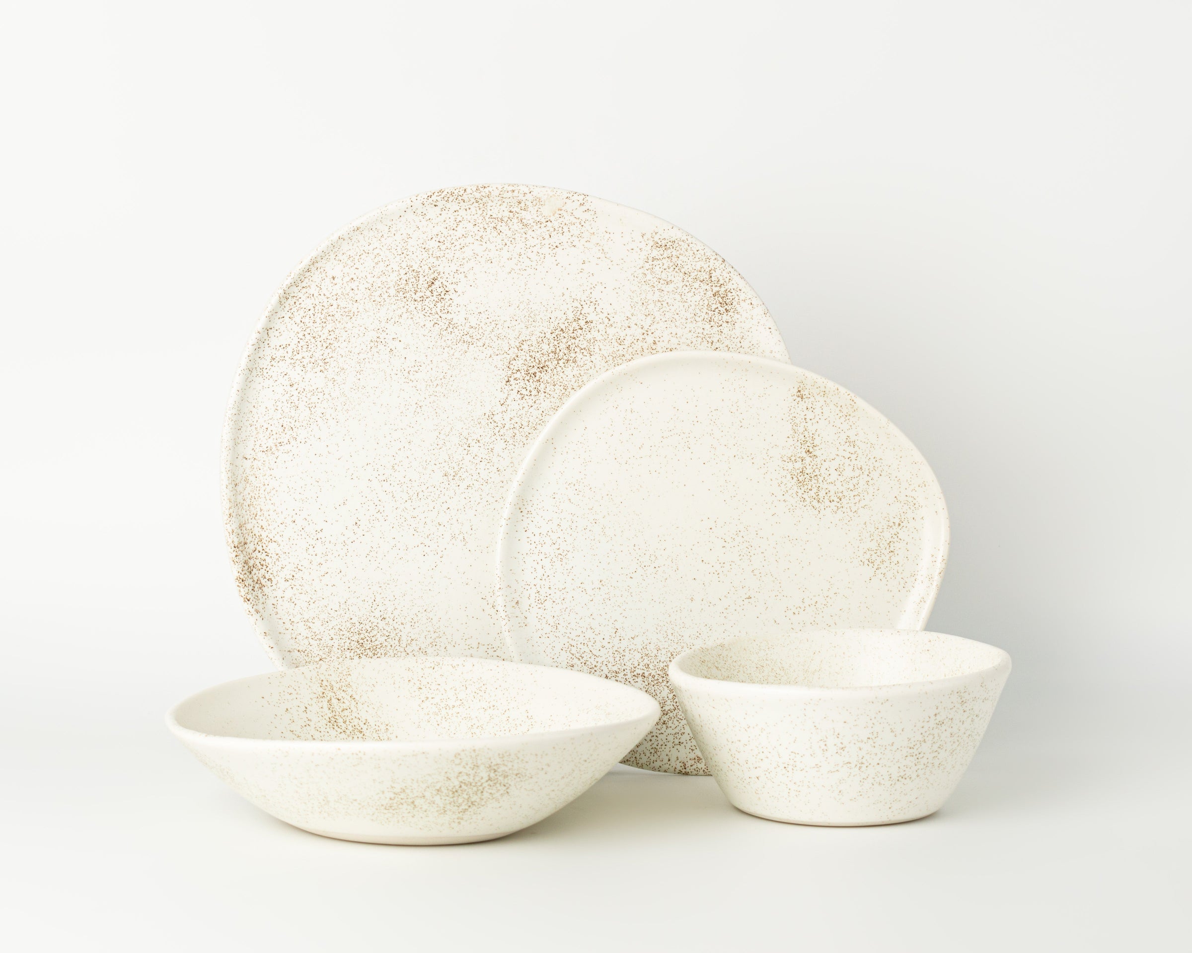 4 Piece Ripple Dinner Setting