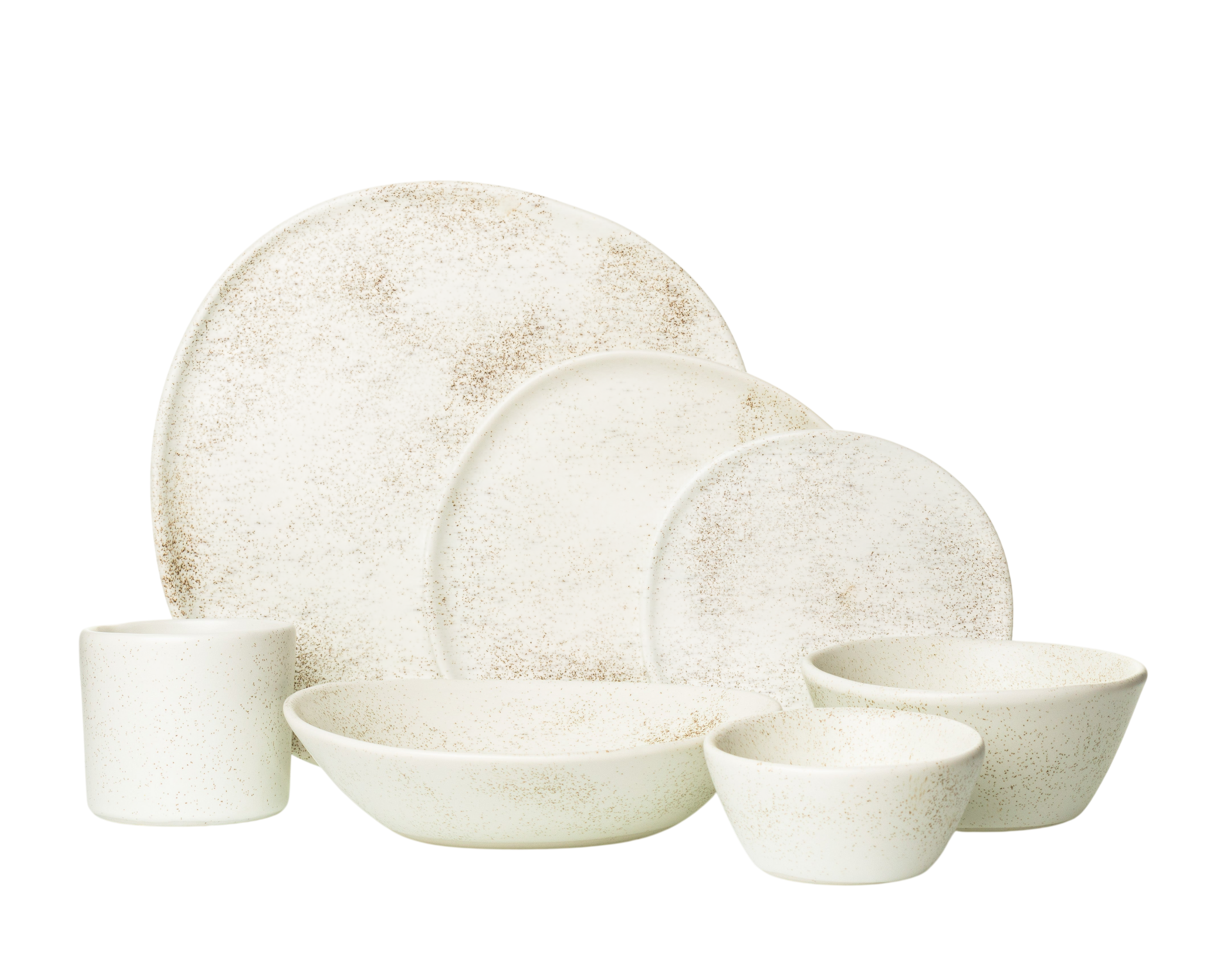 7 Piece Ripple Dinner Setting