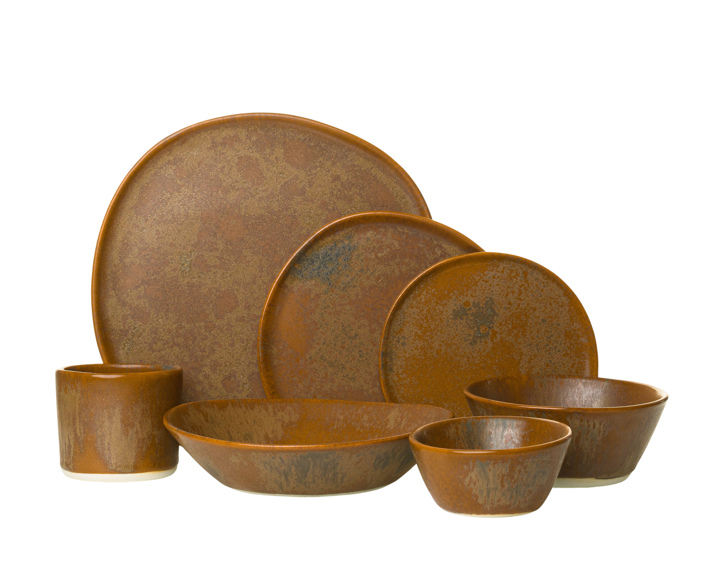 7 Piece Ripple Dinner Setting