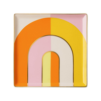 OCTAEVO Riviera Arch Ceramic Tray - Orange