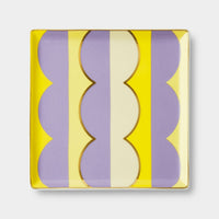 OCTAEVO Riviera Wave Ceramic Tray - Purple