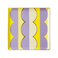 OCTAEVO Riviera Wave Ceramic Tray - Purple
