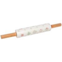 Camellia Stoneware Rolling Pin