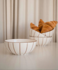 Pajama Hand Painted Cereal Bowl (Set of 2)