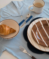 Pajama Hand Painted Dinner Plate (Set of 4)
