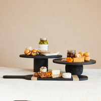 Everest Black Cake/Pedestal Trays