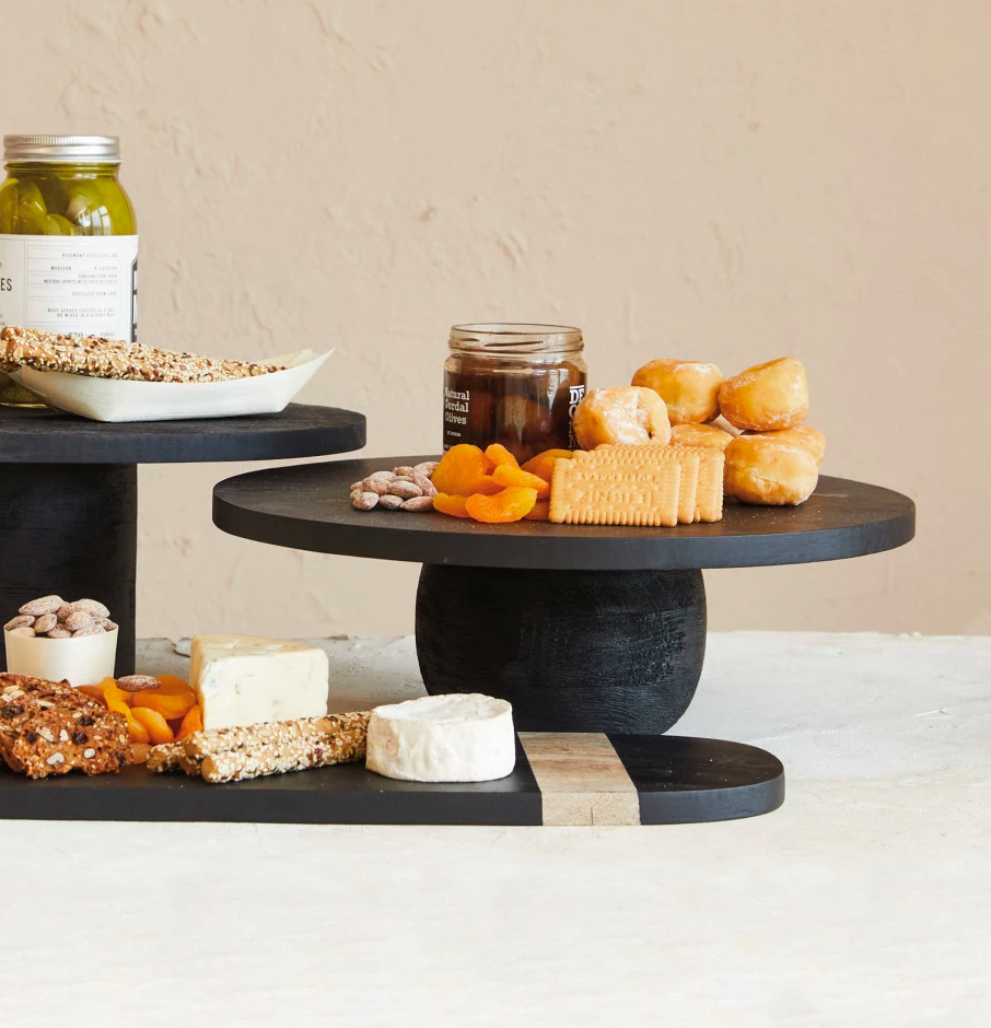 Everest Black Cake/Pedestal Trays