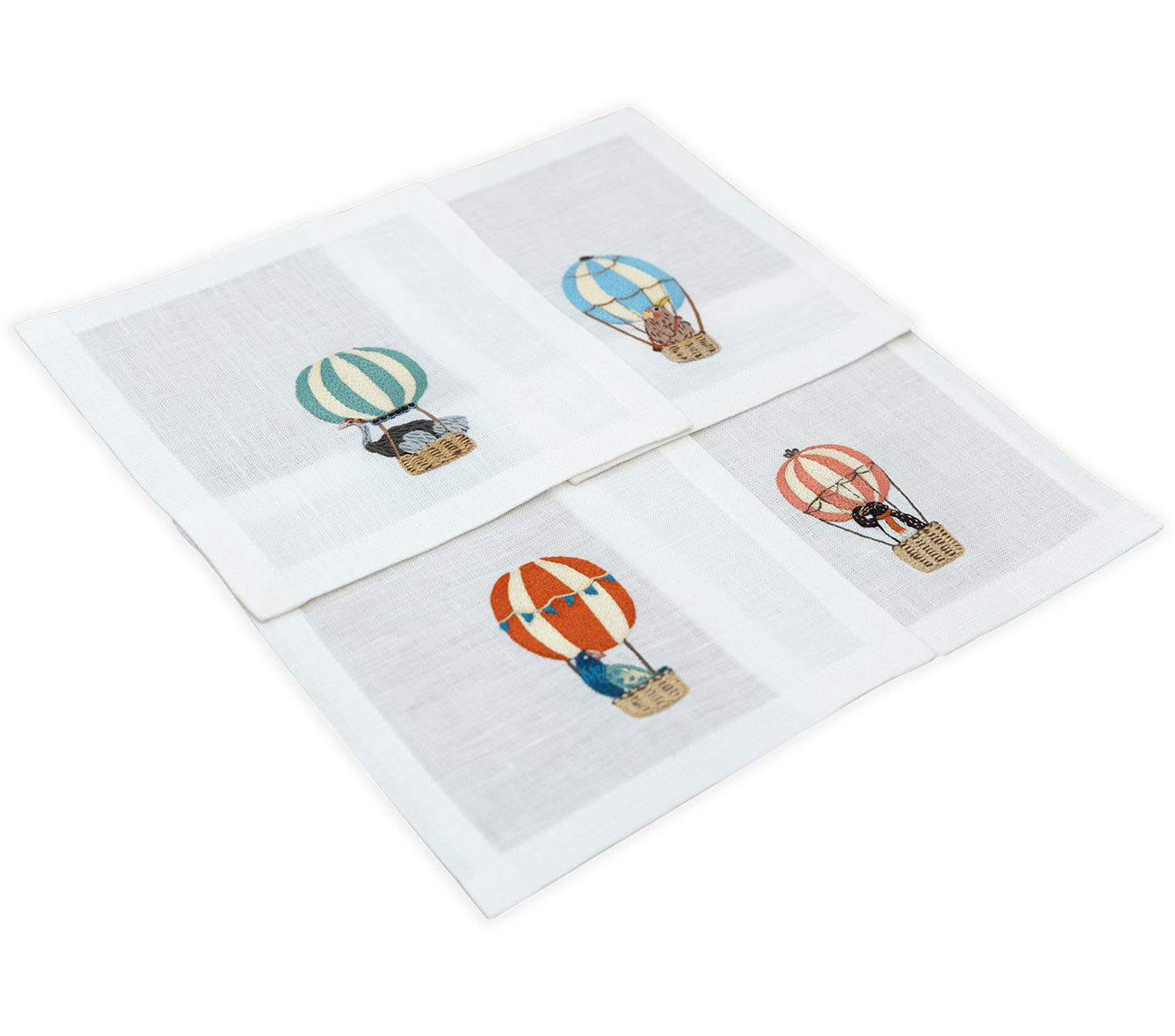 Balloon Safari - Cocktail Napkins (Set of 4)