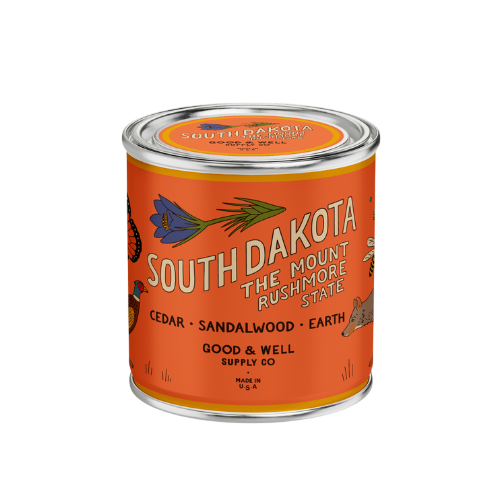 South Dakota State Candle