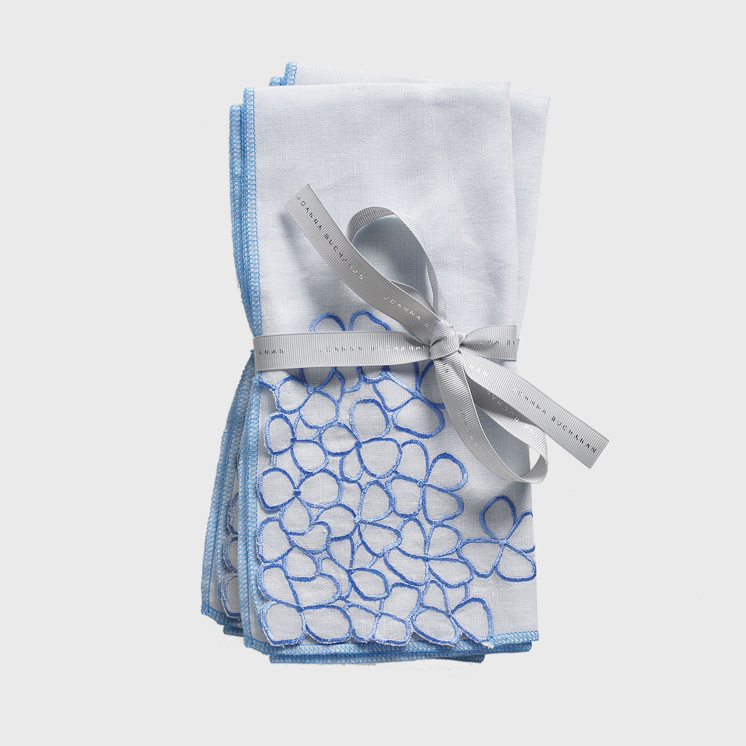Hydrangea Dinner Napkins - Blue (Set of 2)