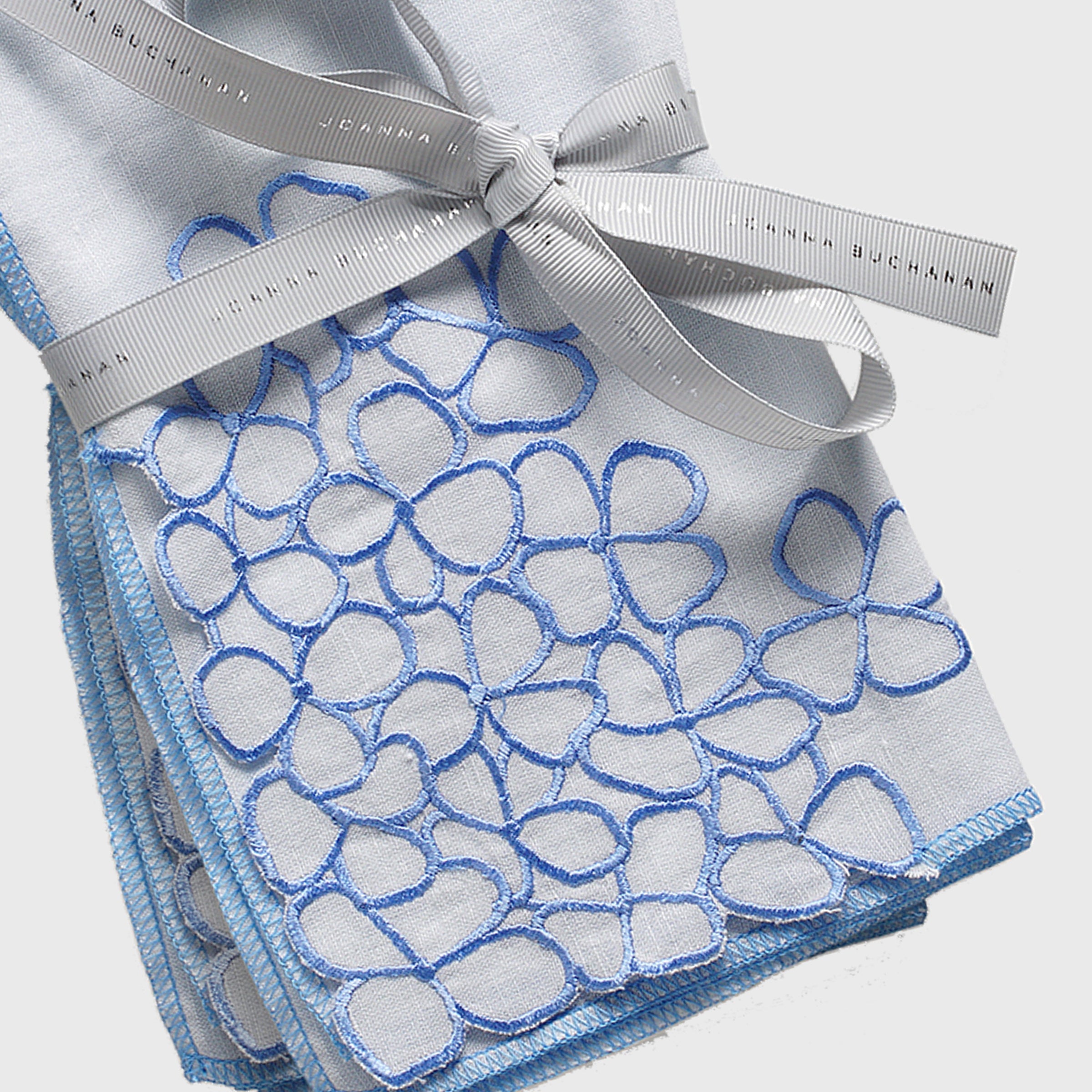 Hydrangea Dinner Napkins - Blue (Set of 2)