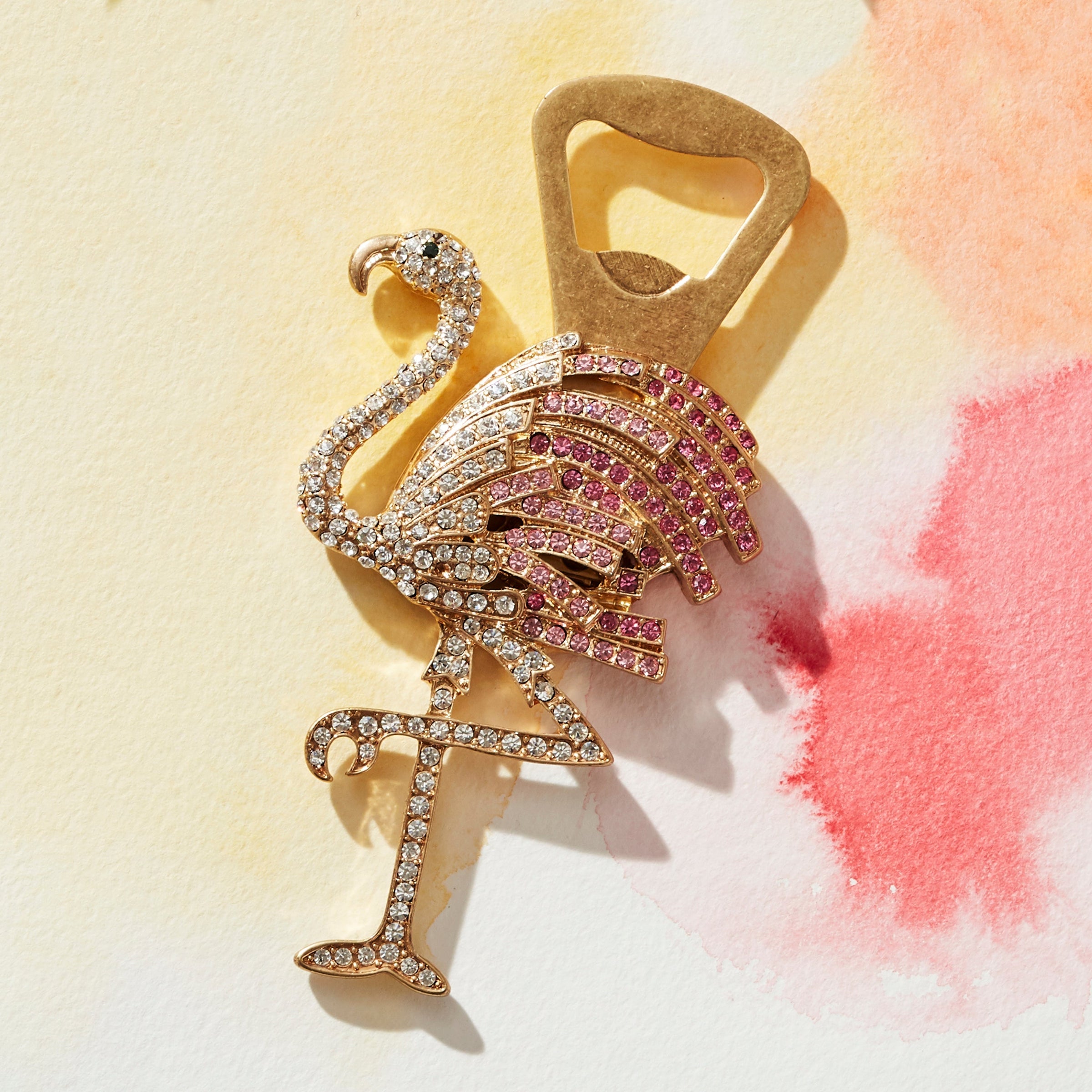 Flamingo Bottle Opener - Pink