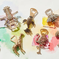 Flamingo Bottle Opener - Pink
