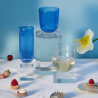 Romantic Stemless Wine Glasses