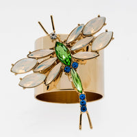 Dragonfly Napkin Rings - Opal (Set of 2)