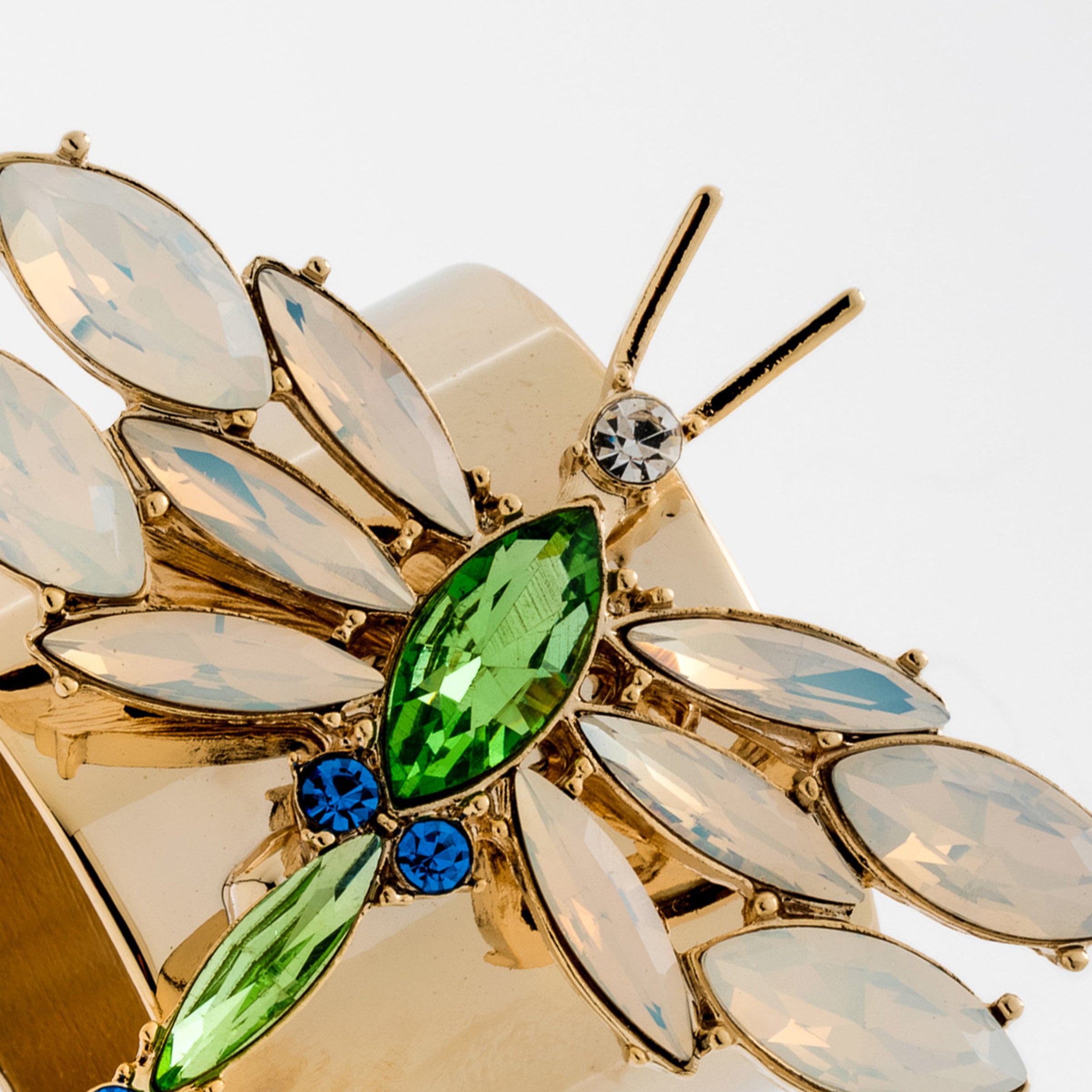 Dragonfly Napkin Rings - Opal (Set of 2)
