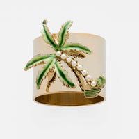 Palm Tree Napkin Rings (Set of 2)