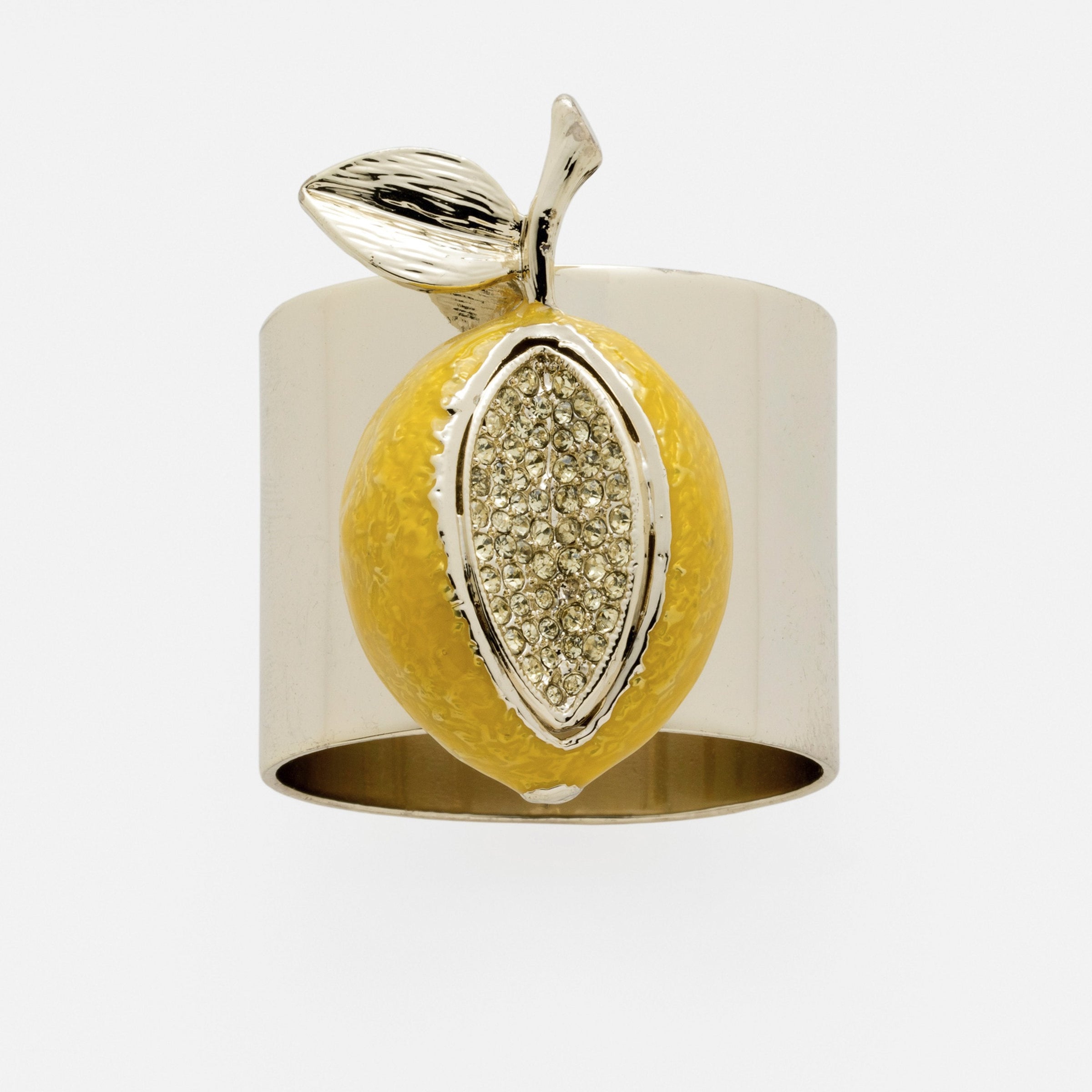 Lemon Napkin Rings (Set of 2)