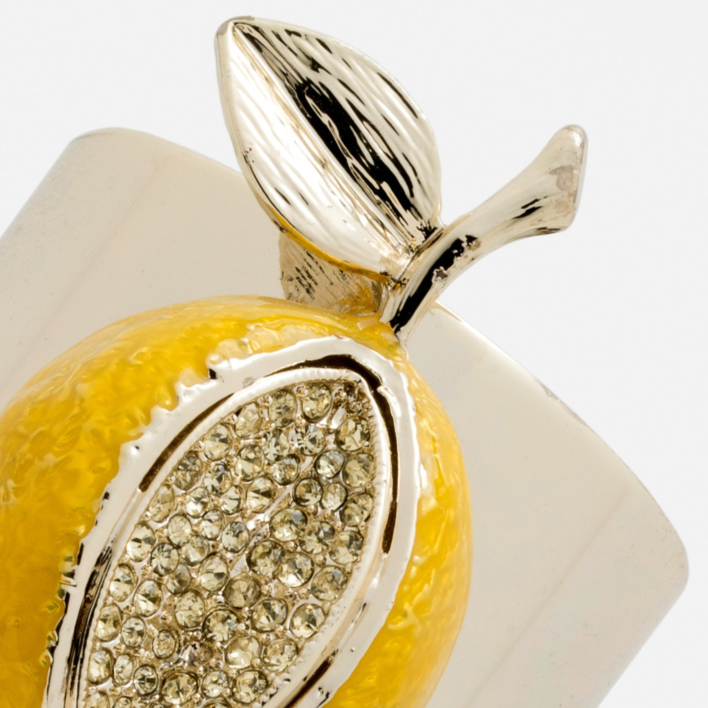 Lemon Napkin Rings (Set of 2)