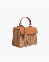THE WICKER MINI - BROWN WICKER