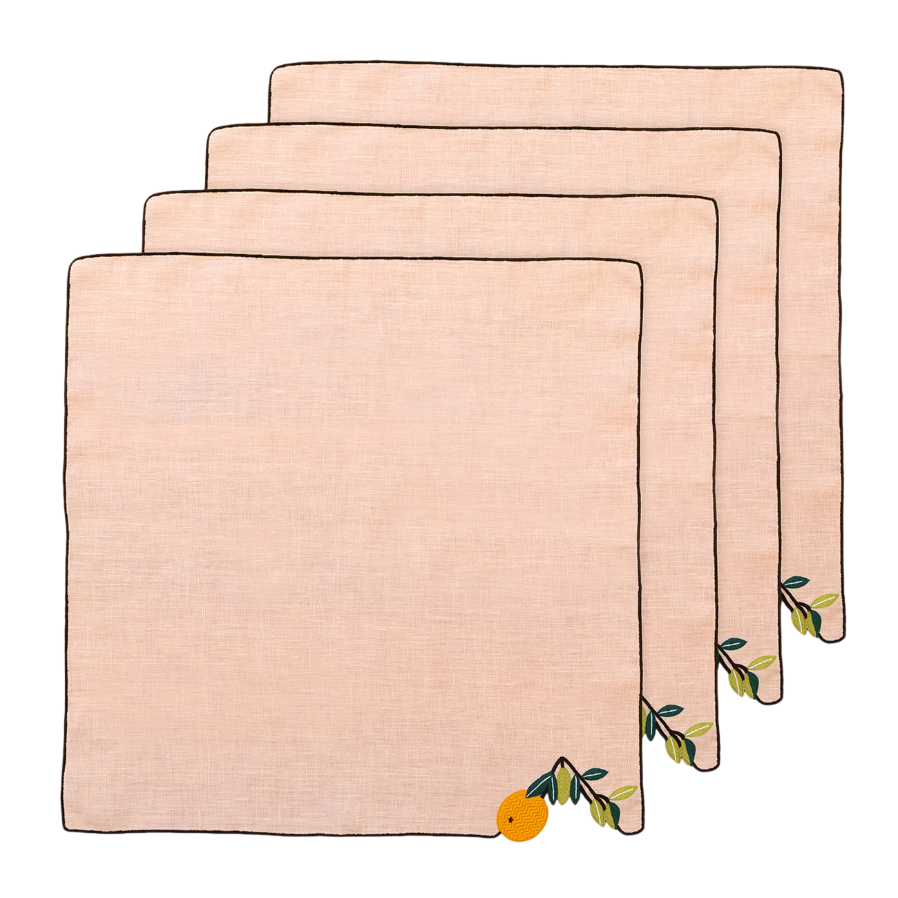 Citrus Bloom - Table Napkin (Set of 4)