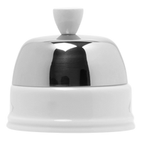 Salam White Sugar Bowl with Lid