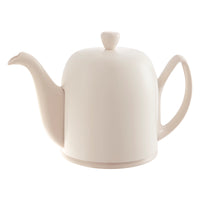 Salam Teapot - 6 Cups (33 oz) Ceramic & Stainless Steel